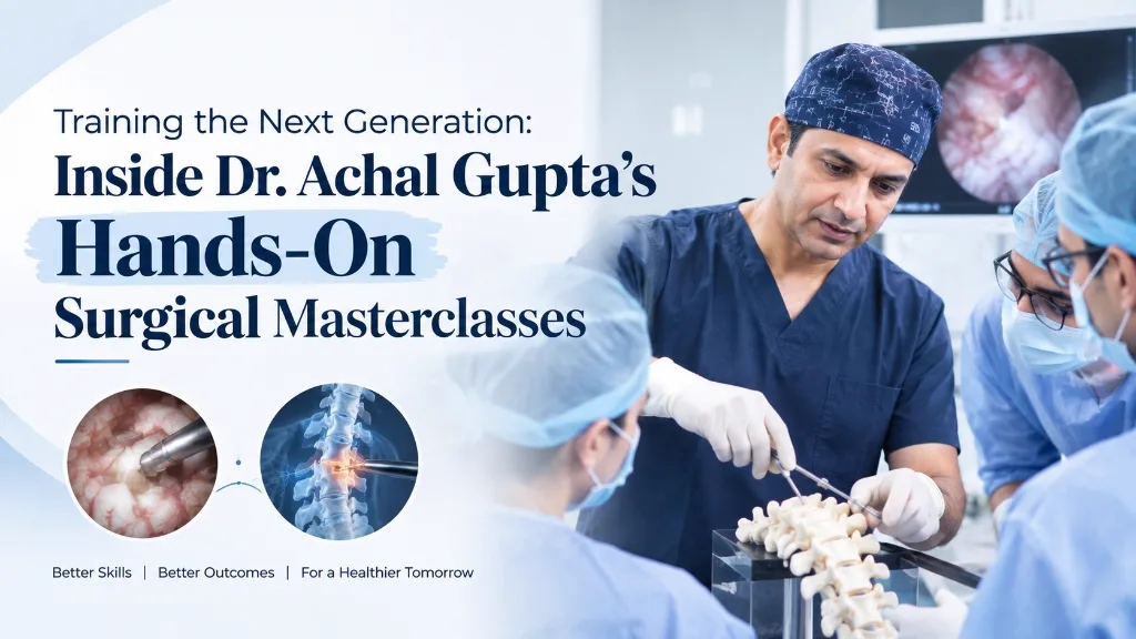 Training the Next Generation: Inside Dr. Achal Gupta’s Hands-On Surgical Masterclasses